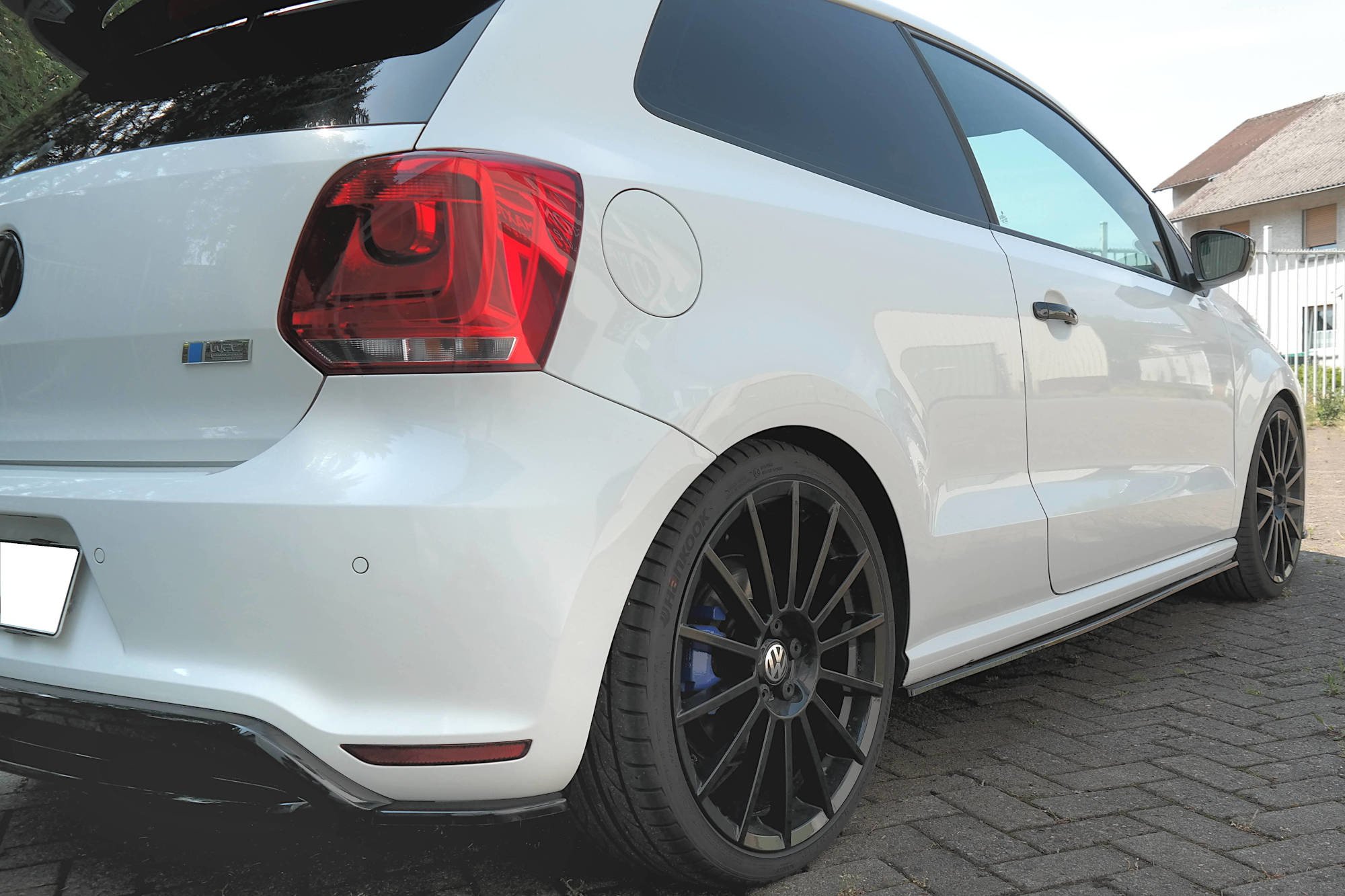 Side Skirts Diffusers Volkswagen Polo WRC Mk5 - 2