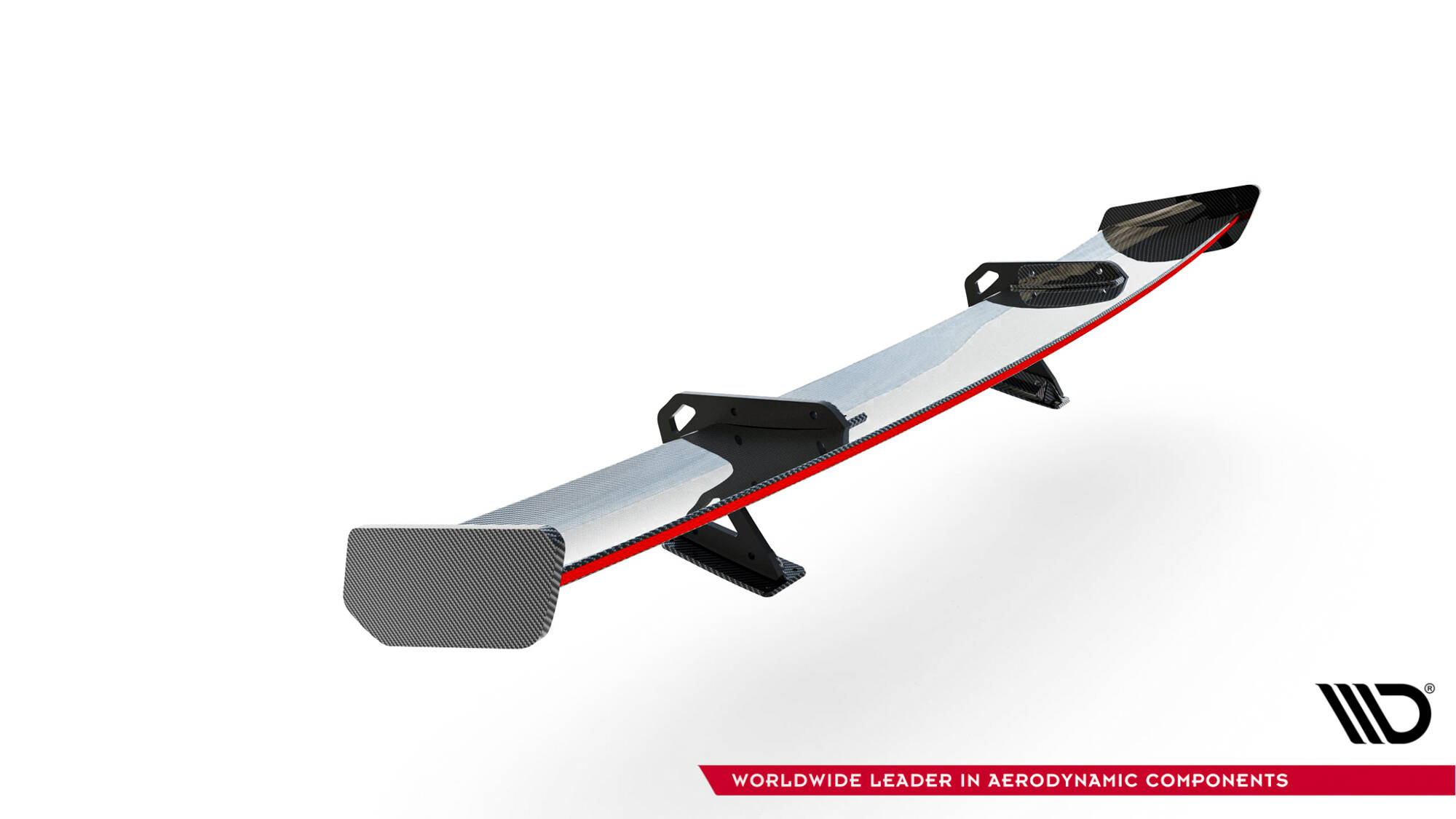 CARBON SPOILER WITH UPPER SWAN MOUNTING + LED SUITABLE FOR MERCEDES-BENZ CLA COUPE C118 / C118 FACELIFT – MAXTON DESIGN - 9