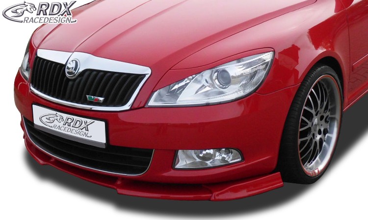 FRONT SPOILER VARIO-X SKODA OCTAVIA 2 FACELIFT TYP 1Z 2008+ (NOT RS) FRONT LIP SPLITTER
