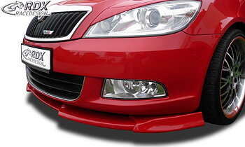 FRONT SPOILER VARIO-X SKODA OCTAVIA 2 FACELIFT TYP 1Z 2008+ (NOT RS) FRONT LIP SPLITTER