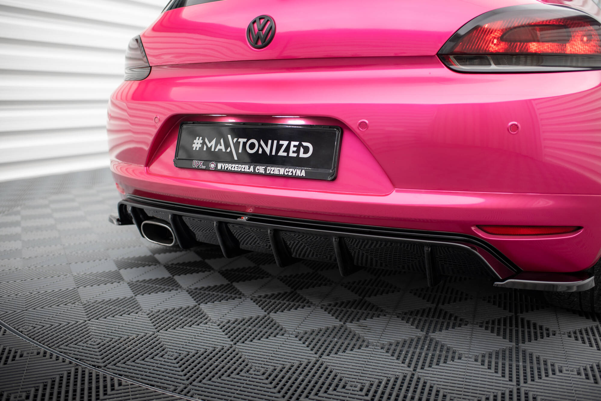 Rear Valance V.1 Volkswagen Scirocco Mk3 - 6