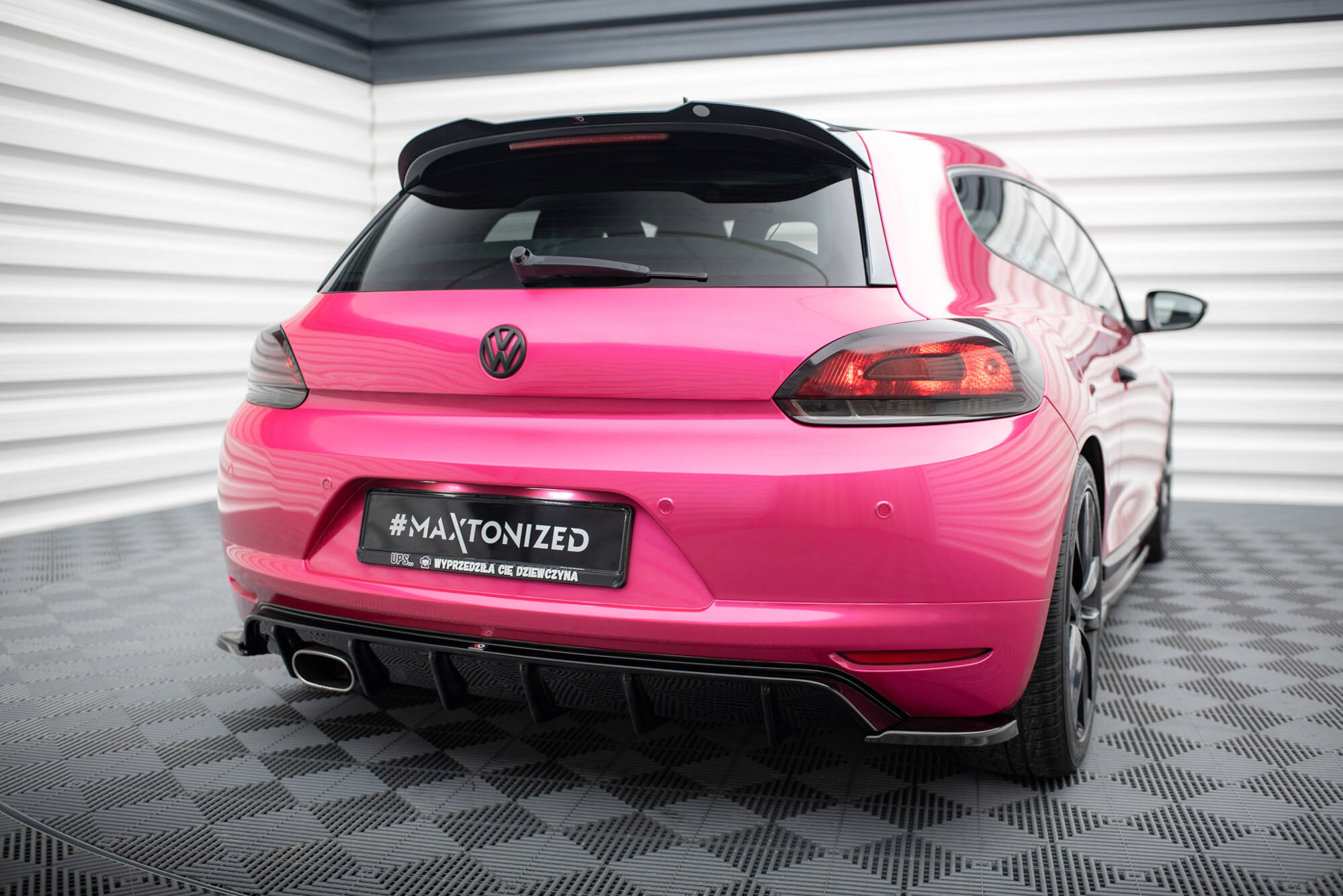 Rear Valance V.1 Volkswagen Scirocco Mk3 - 3