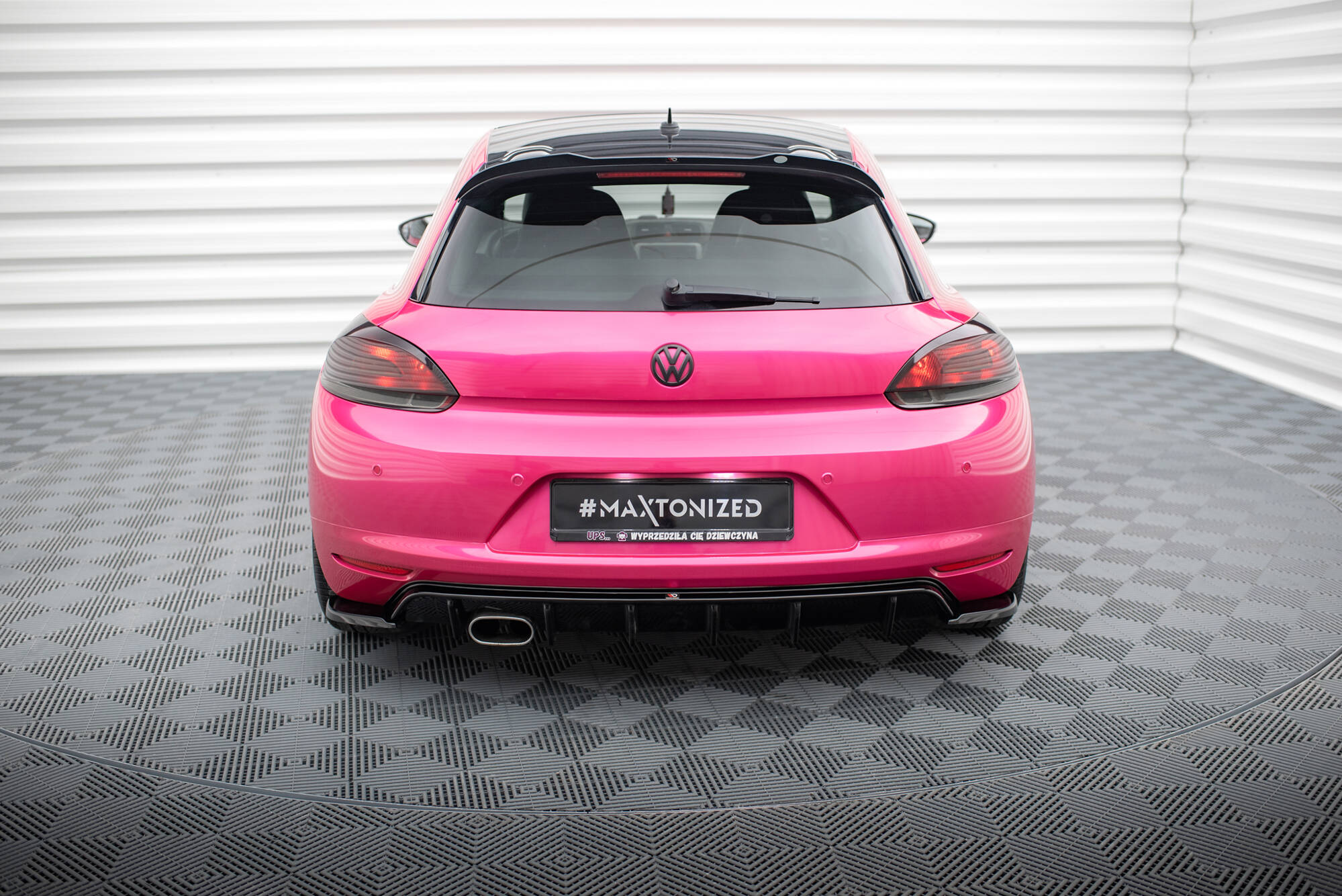 Rear Valance V.1 Volkswagen Scirocco Mk3 - 2