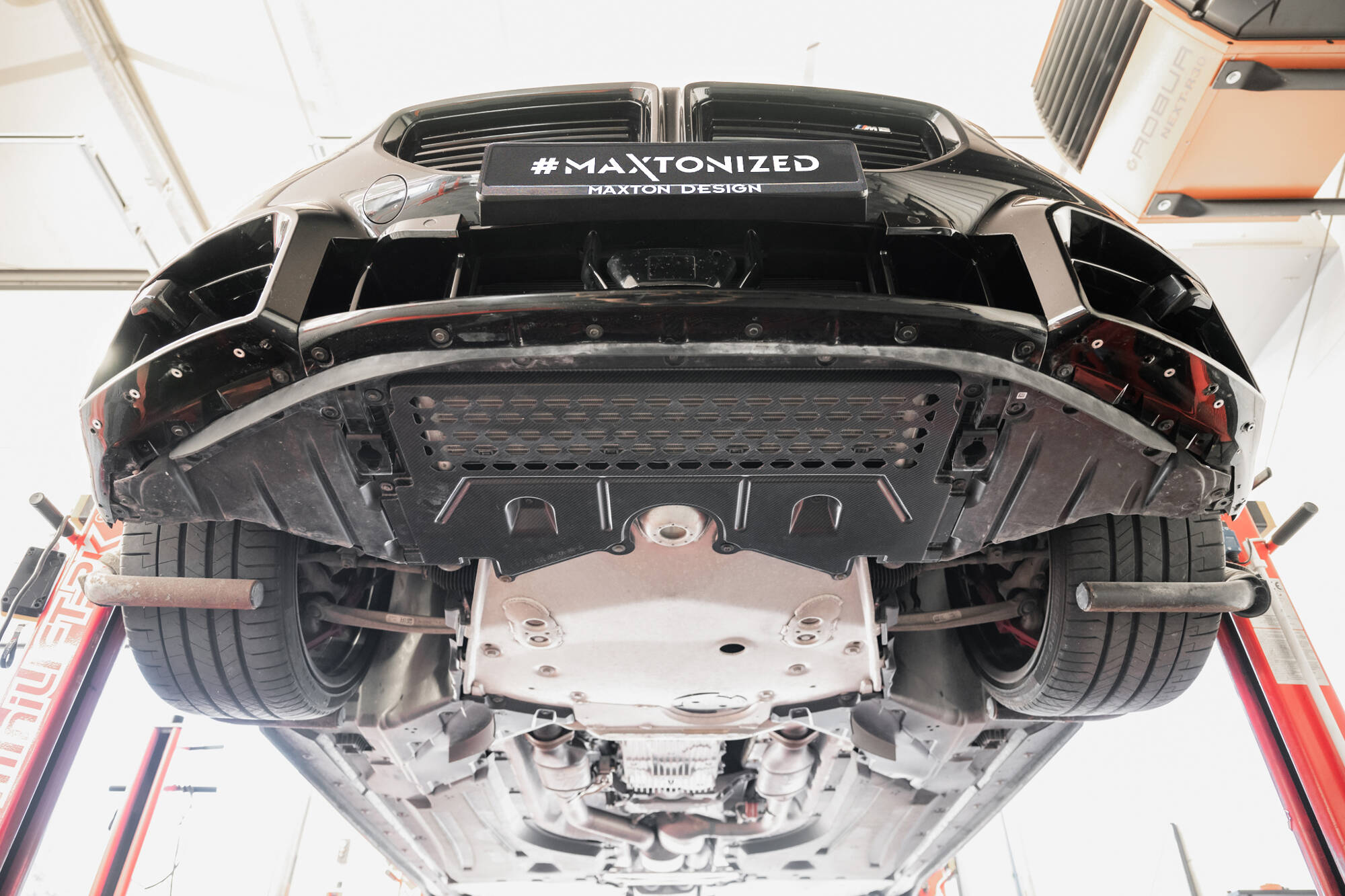 CARBON FIBER UNDER ENGINE COVER SUITABLE FOR BMW M2 G87 – MAXTON DESIGN - 2