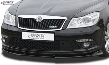 FRONT SPOILER VARIO-X SKODA OCTAVIA 2 RS FACELIFT TYP 1Z 2008+ FRONT LIP SPLITTER