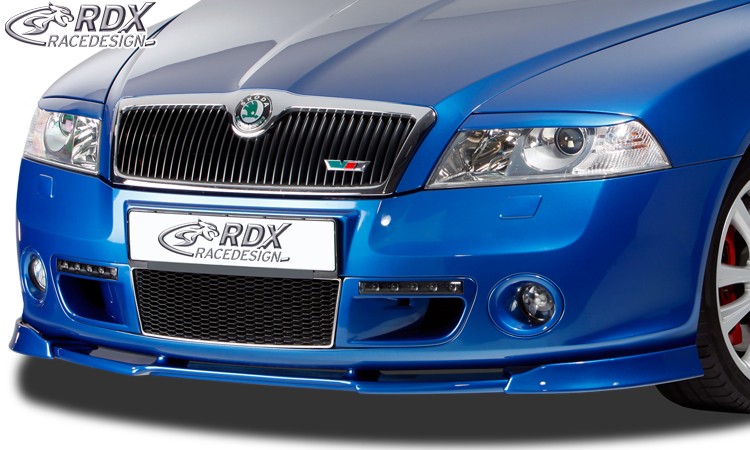 FRONT SPOILER VARIO-X SKODA OCTAVIA 2 RS TYP 1Z -2008 FRONT LIP SPLITTER