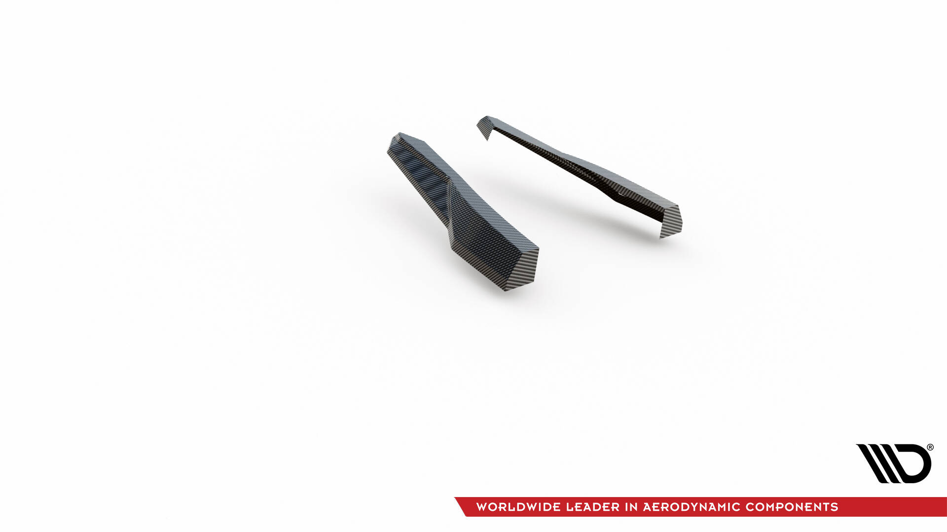 Carbon Fiber Rear Side Splitters Audi RSQ8 Mk1 - 5