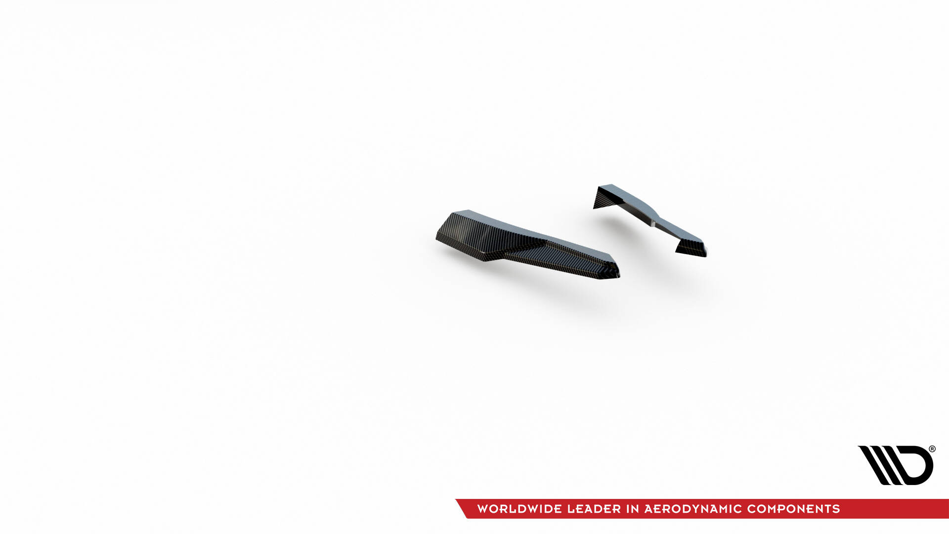 Carbon Fiber Rear Side Splitters Audi RSQ8 Mk1 - 6