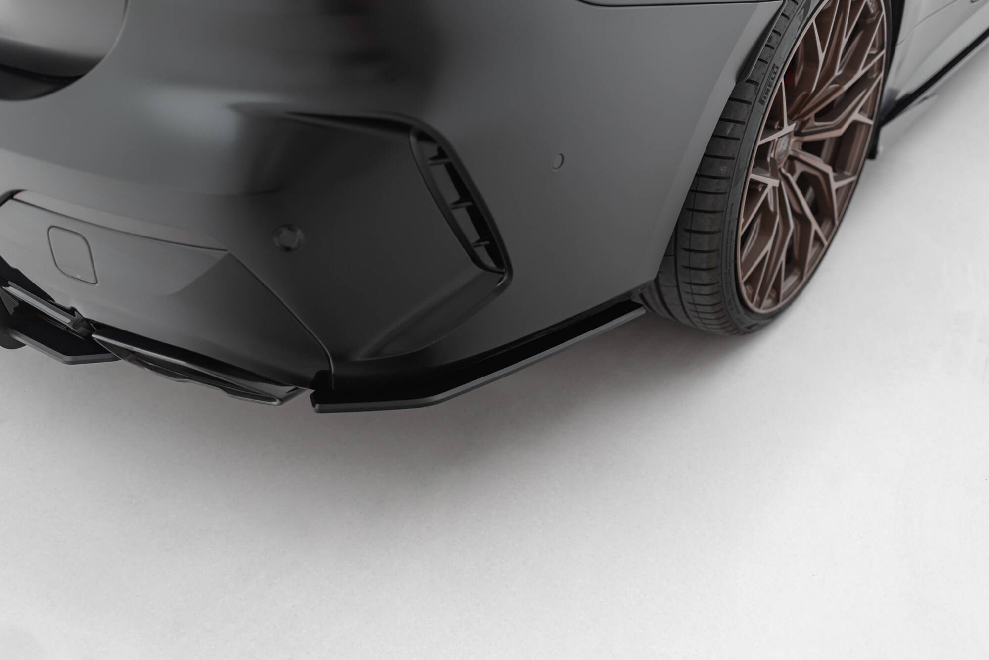 STREET PRO REAR SIDE SPLITTERS SUITABLE FOR BMW M440I G22 / G23 / G22 FACELIFT / G23 FACELIFT – MAXTON DESIGN