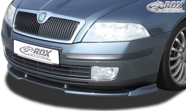 FRONT SPOILER VARIO-X SKODA OCTAVIA 2 TYP 1Z -2008 (NOT RS) FRONT LIP SPLITTER