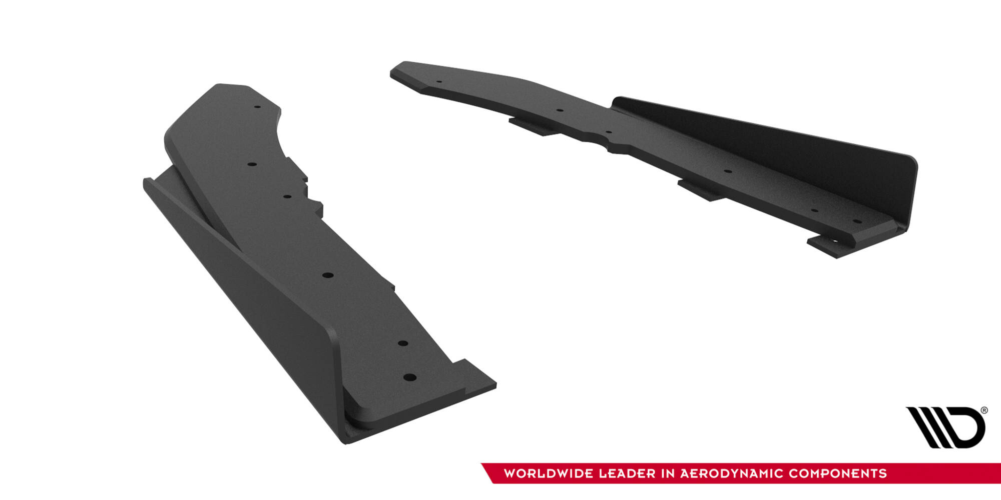 STREET PRO REAR SIDE SPLITTERS + FLAPS SUITABLE FOR BMW M440I  G22 / G23 / G22 FACELIFT / G23 FACELIFT – MAXTON DESIGN