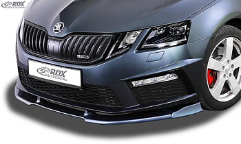 FRONT SPOILER VARIO-X SKODA OCTAVIA 3 (5E) RS FACELIFT 2017+ FRONT LIP SPLITTER
