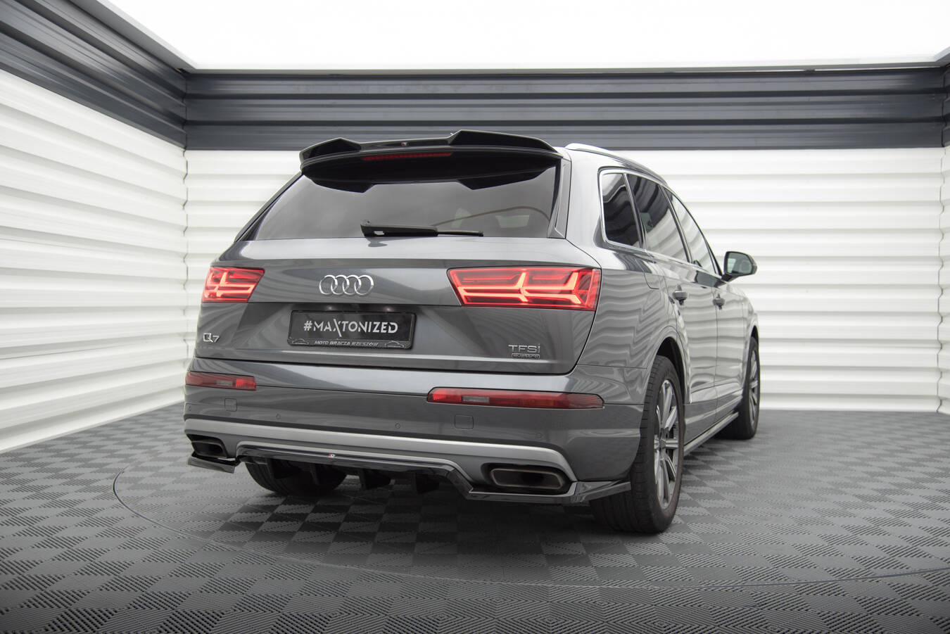 Spoiler CAP 3D Audi Q7 Mk2 - 2