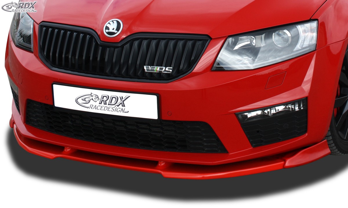 FRONT SPOILER VARIO-X SKODA OCTAVIA 3 (5E) RS FRONT LIP SPLITTER