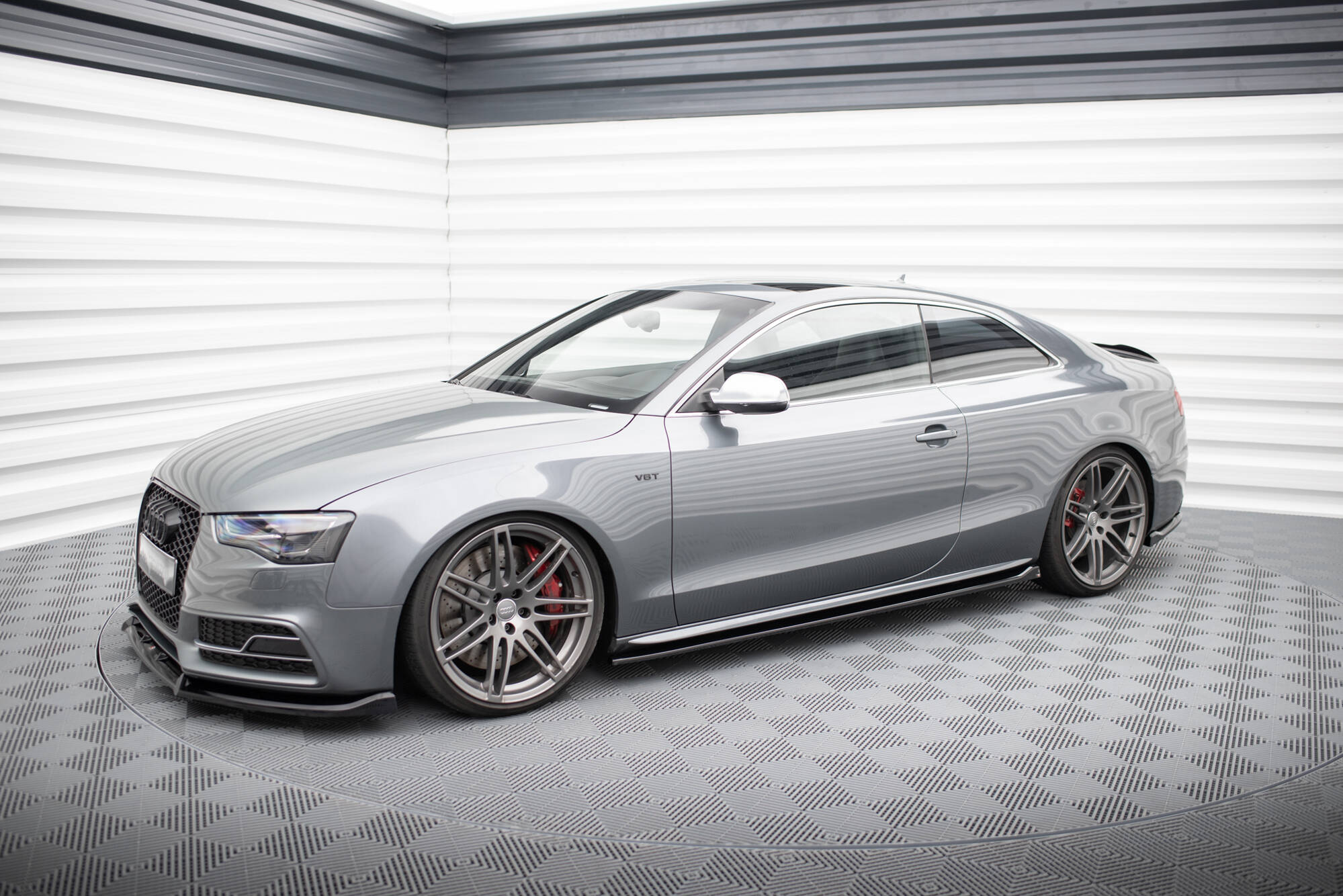 Side Skirts Diffusers V.2 Audi S5 / A5 S-Line Coupe 8T - 2
