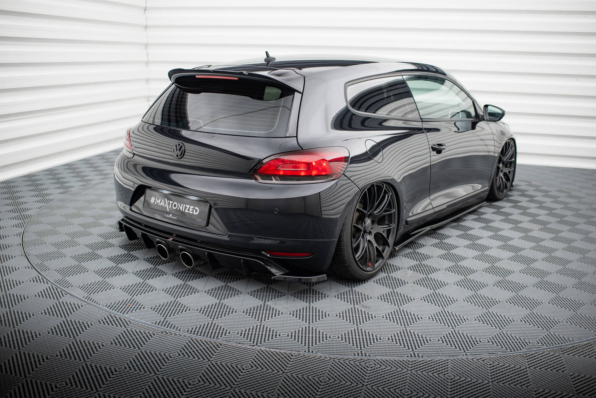 Rear Side Splitters V.2 Volkswagen Scirocco Mk3 - 4