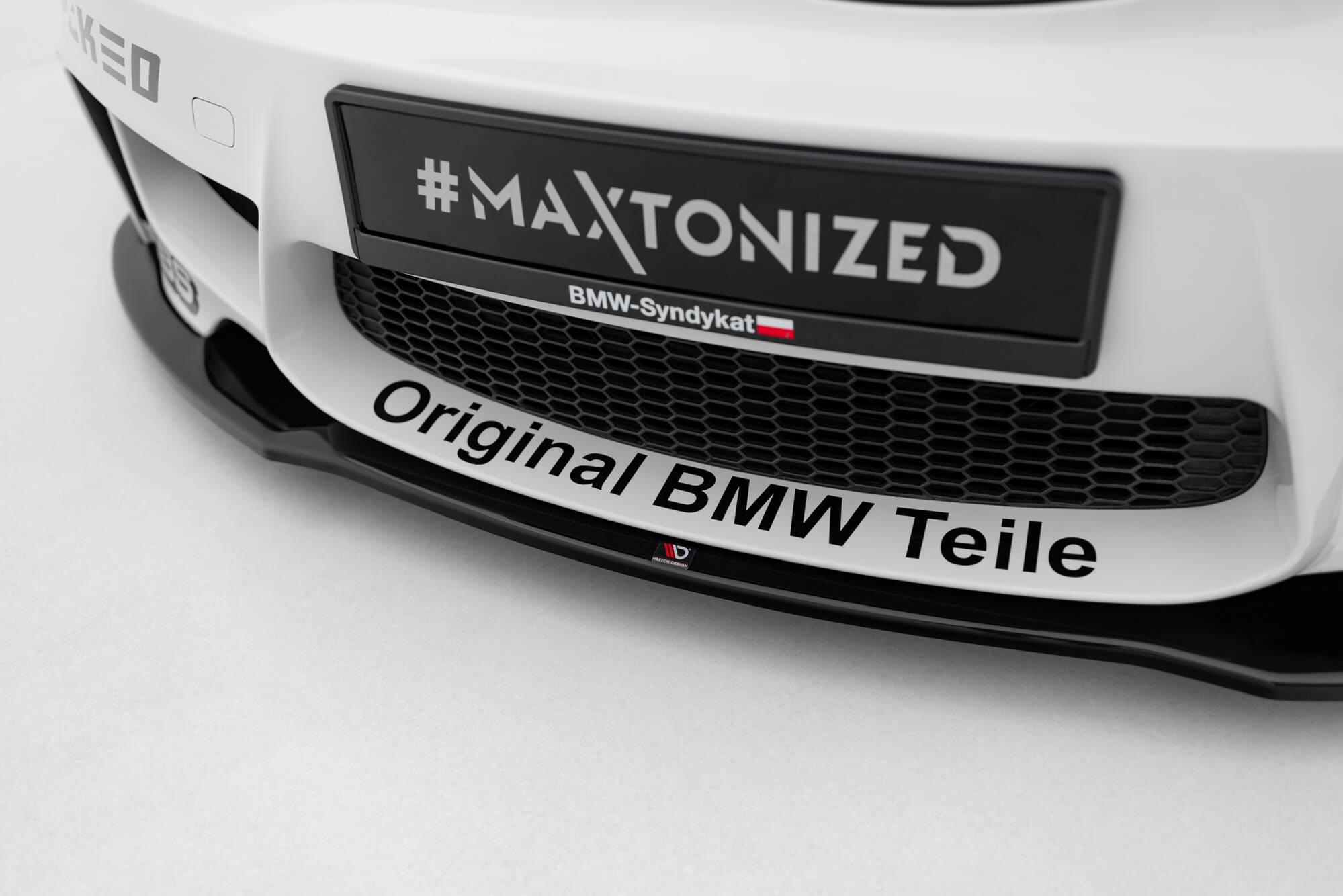 FRONT SPLITTER SUITABLE FOR BMW 1 M COUPE E82 – MAXTON DESIGN - 2