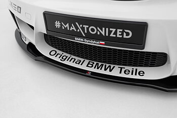 FRONT SPLITTER SUITABLE FOR BMW 1 M COUPE E82 – MAXTON DESIGN