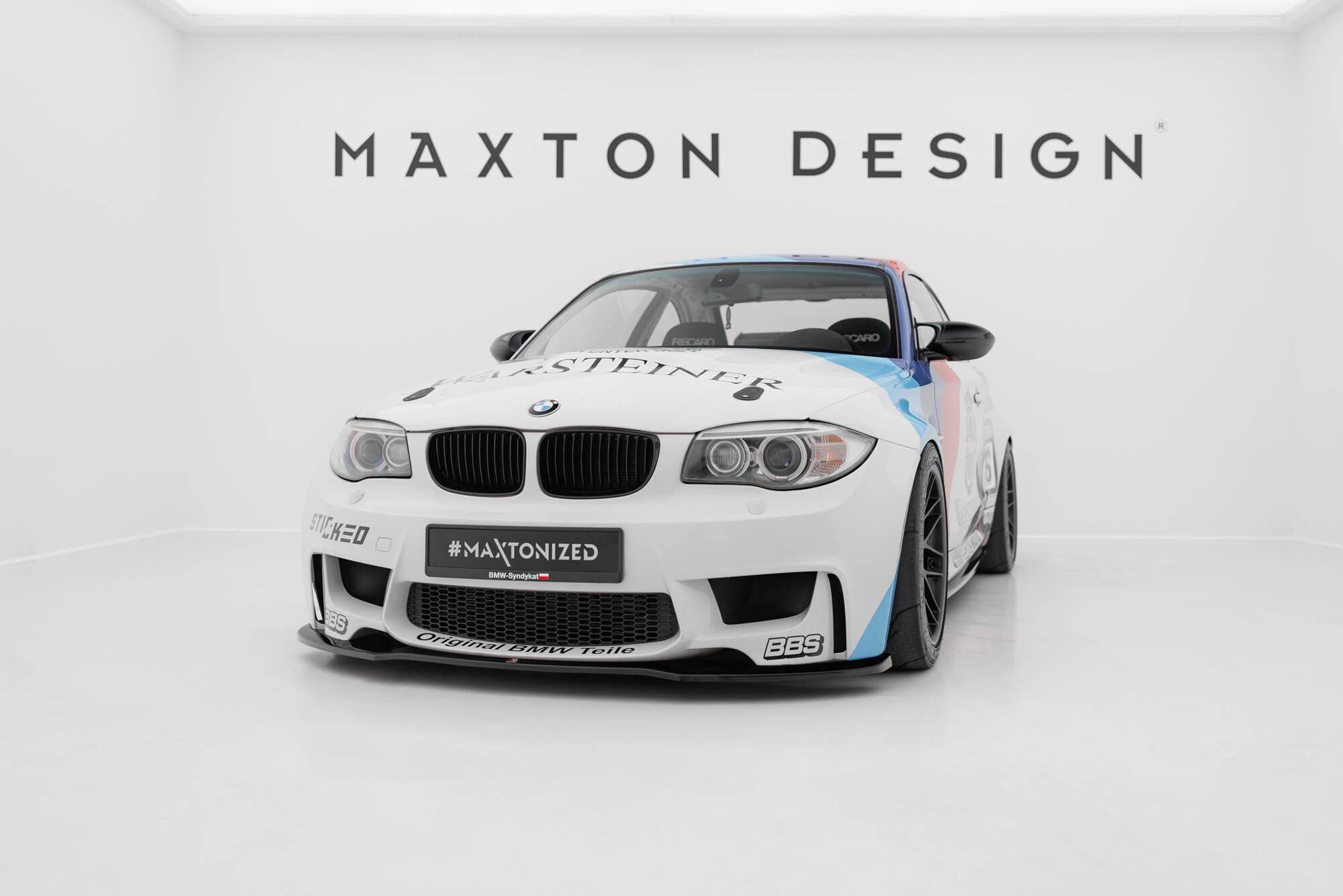 FRONT SPLITTER SUITABLE FOR BMW 1 M COUPE E82 – MAXTON DESIGN - 4