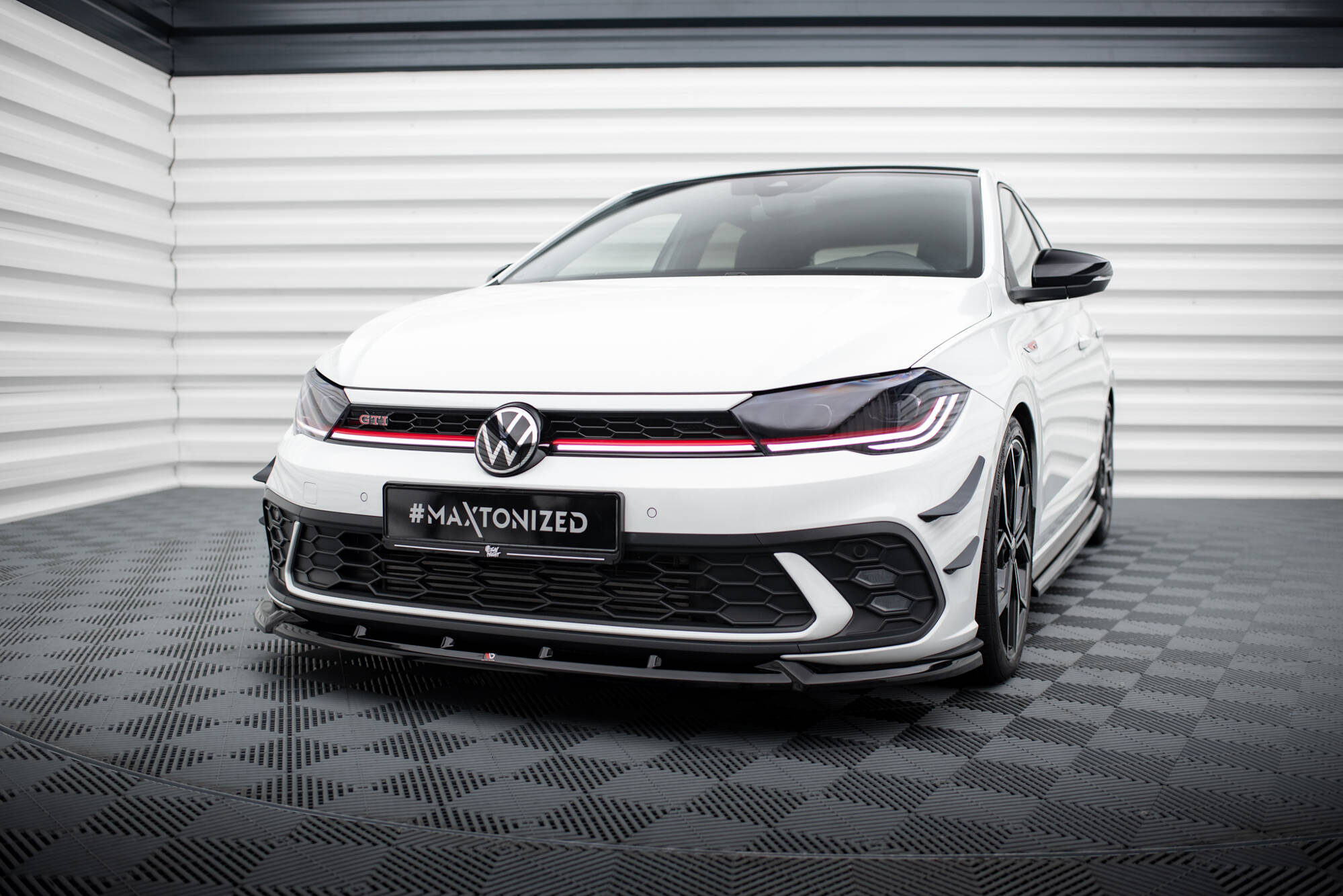 Front Splitter V.2 Volkswagen Polo GTI Mk6 Facelift - 3