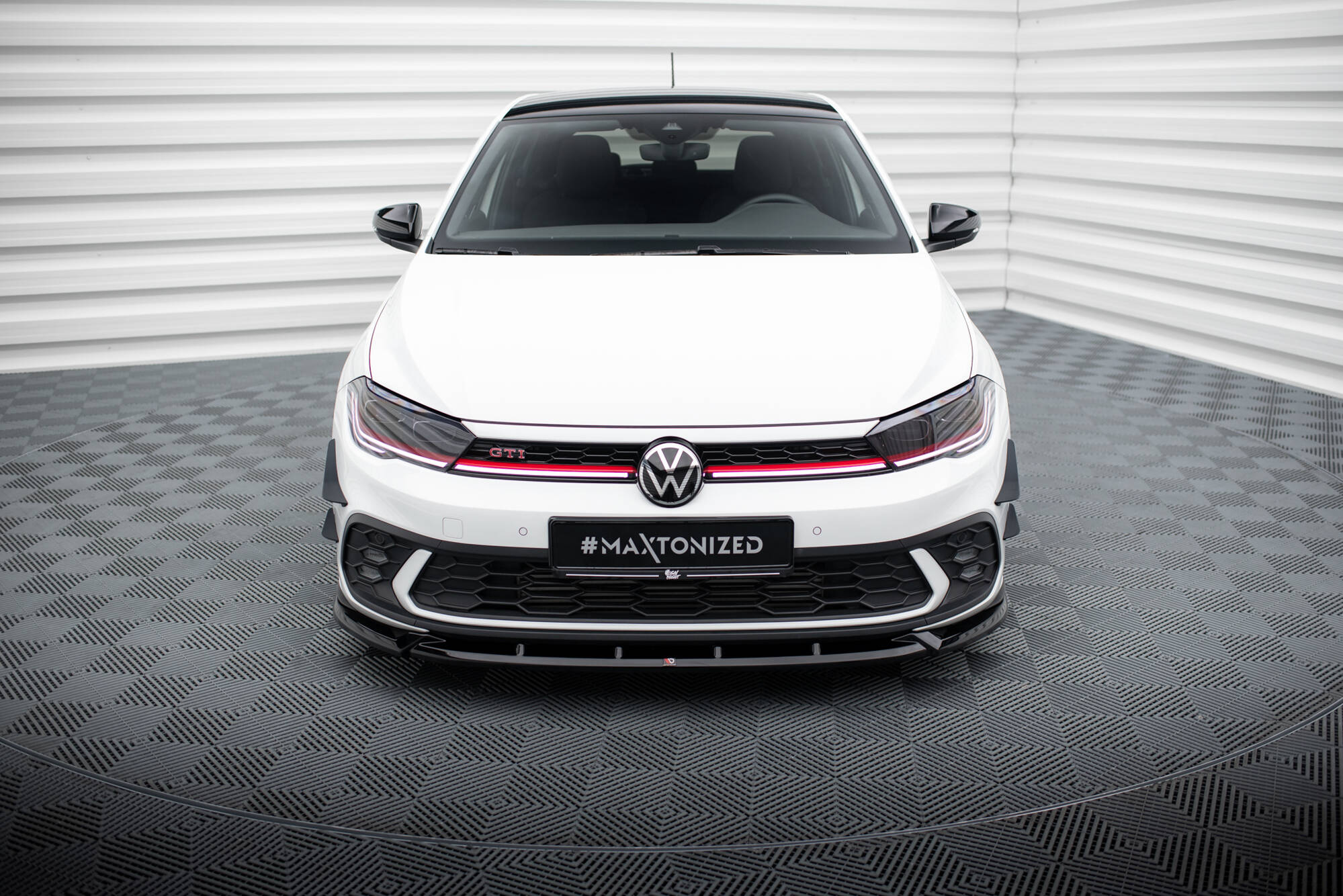 Front Splitter V.2 Volkswagen Polo GTI Mk6 Facelift - 2