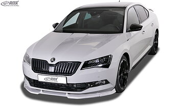 FRONT SPOILER VARIO-X SKODA SUPERB 3 (3V) FRONT LIP SPLITTER