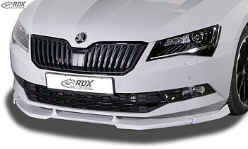 FRONT SPOILER VARIO-X SKODA SUPERB 3 (3V) FRONT LIP SPLITTER