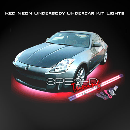 RED NEON UNDERBODY UNDERCAR KIT [SD]