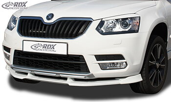 FRONT SPOILER VARIO-X SKODA YETI 2014+ FRONT LIP SPLITTER