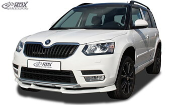 FRONT SPOILER VARIO-X SKODA YETI 2014+ FRONT LIP SPLITTER