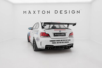 CARBON SPOILER WITH INTERNAL BRACKETS UPRIGHTS V.1 SUITABLE FOR BMW 1 M E82 – MAXTON DESIGN