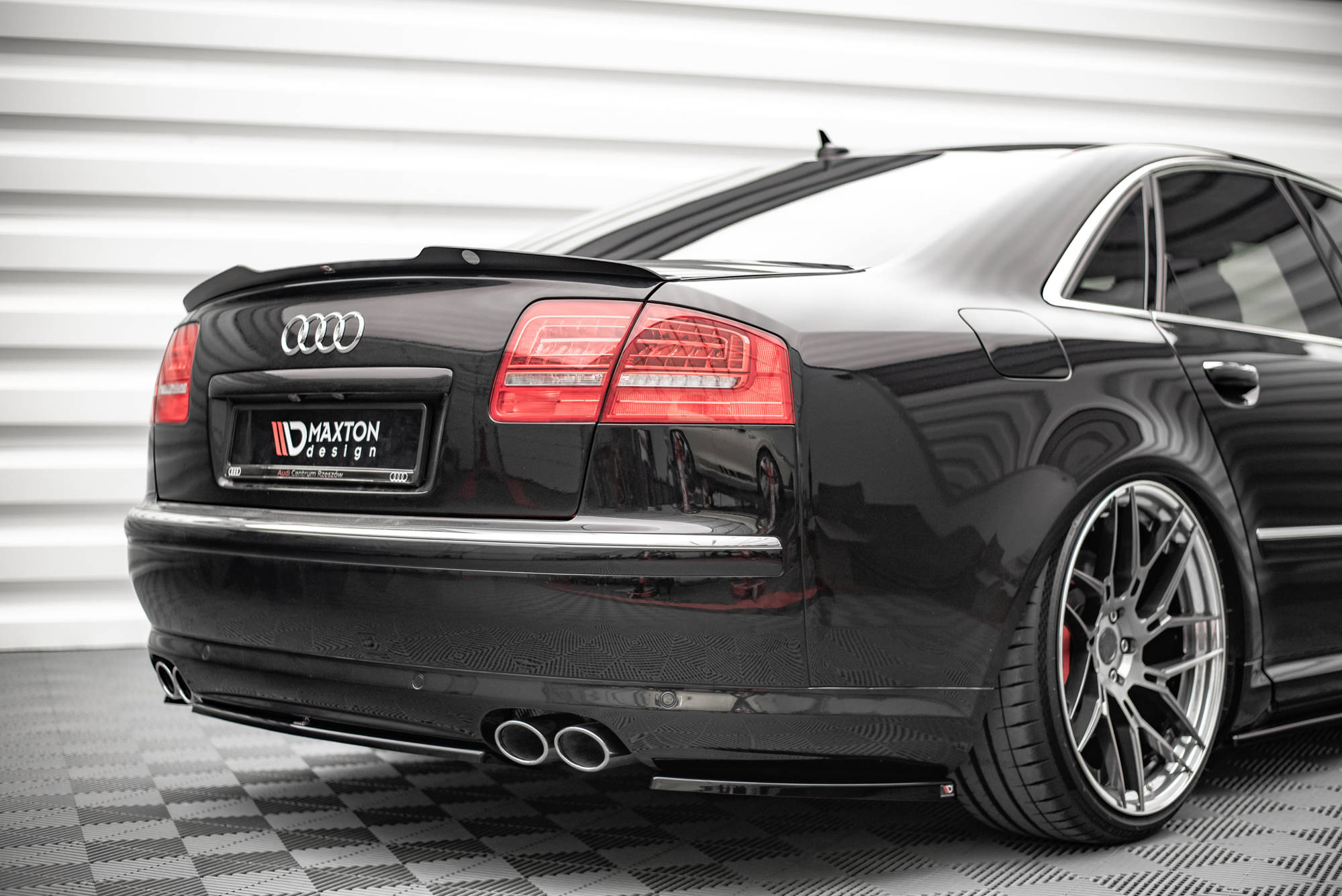 Rear Side Splitters Audi S8 D3 (2006-2010) - 2