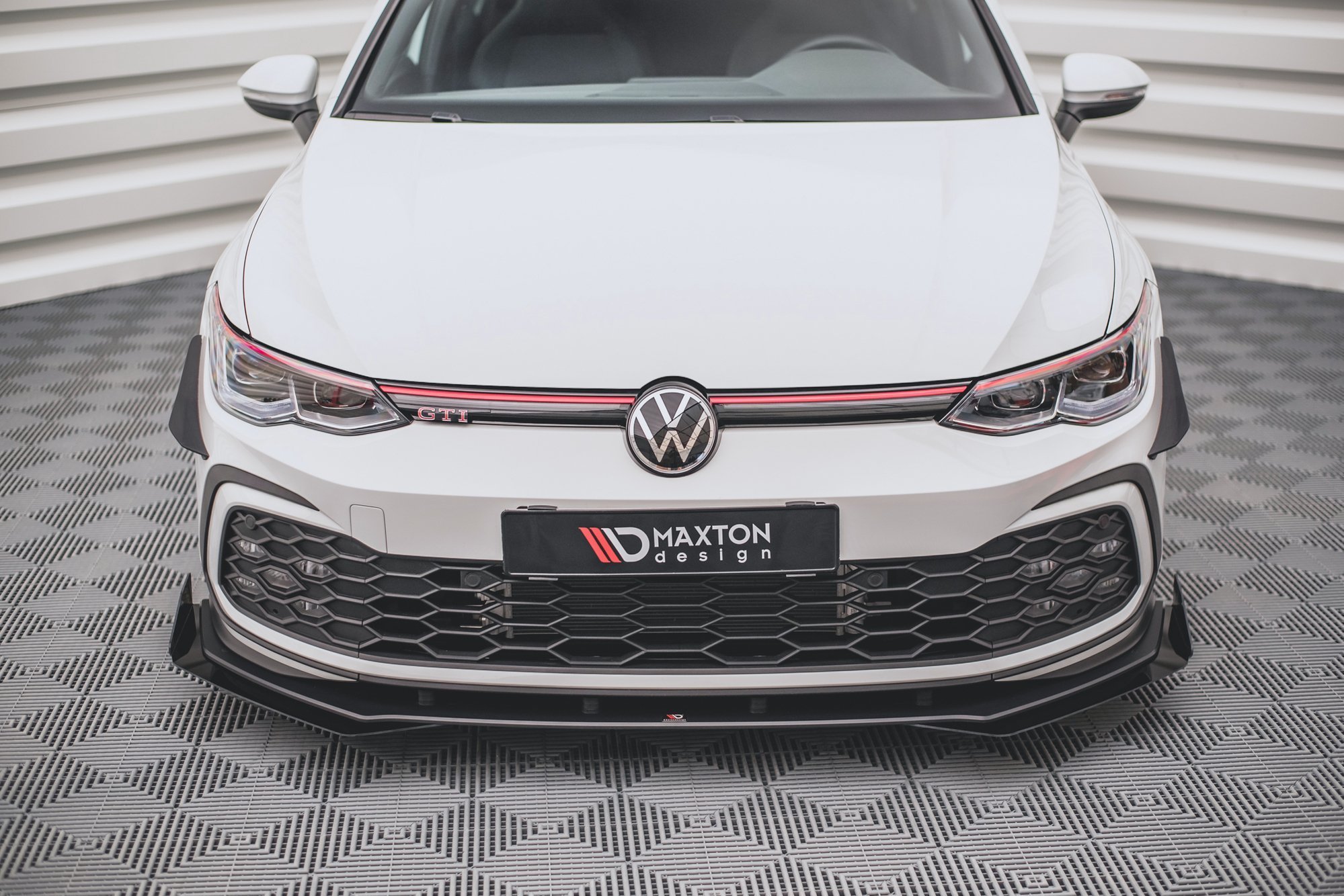 Front Bumper Wings (Canards) VW Golf 8 GTI / R-line (2020-) - 3