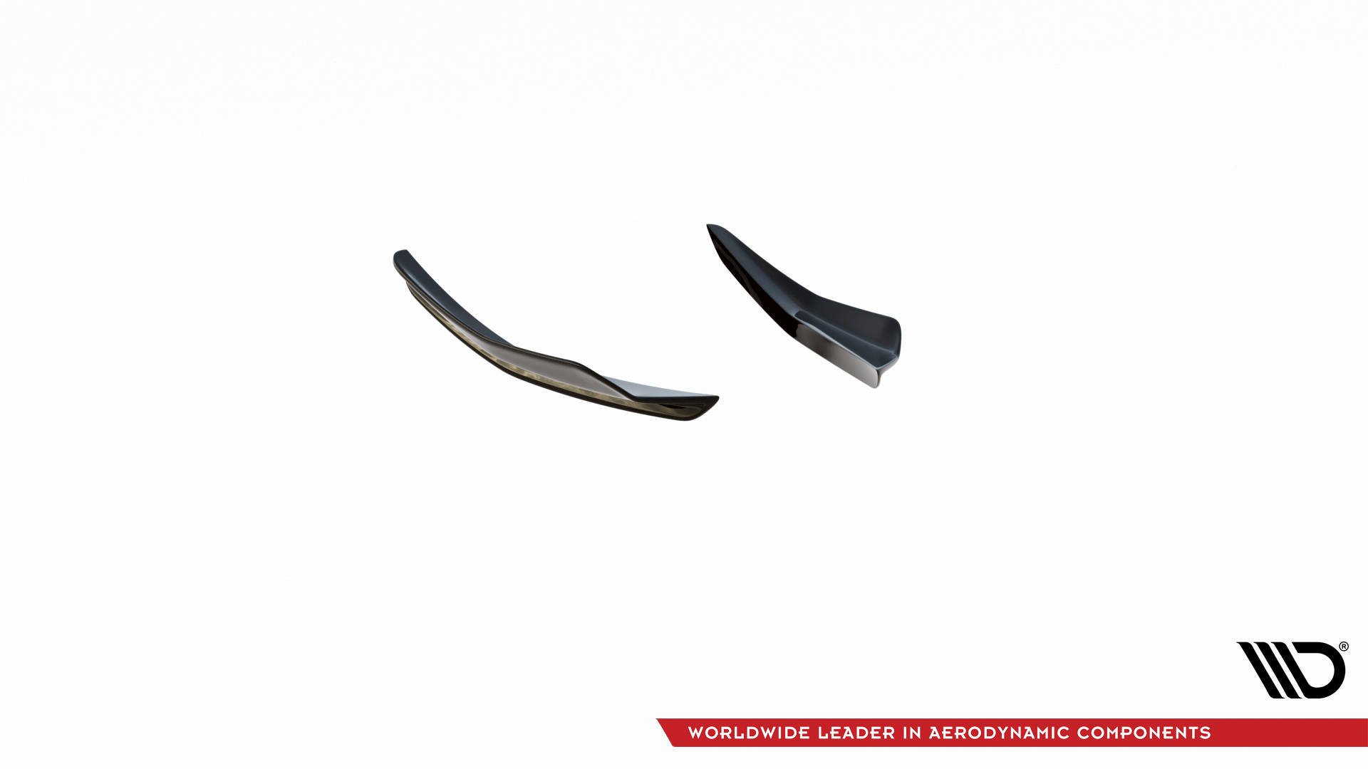 Front Bumper Wings (Canards) VW Golf 8 GTI / R-line (2020-) - 5