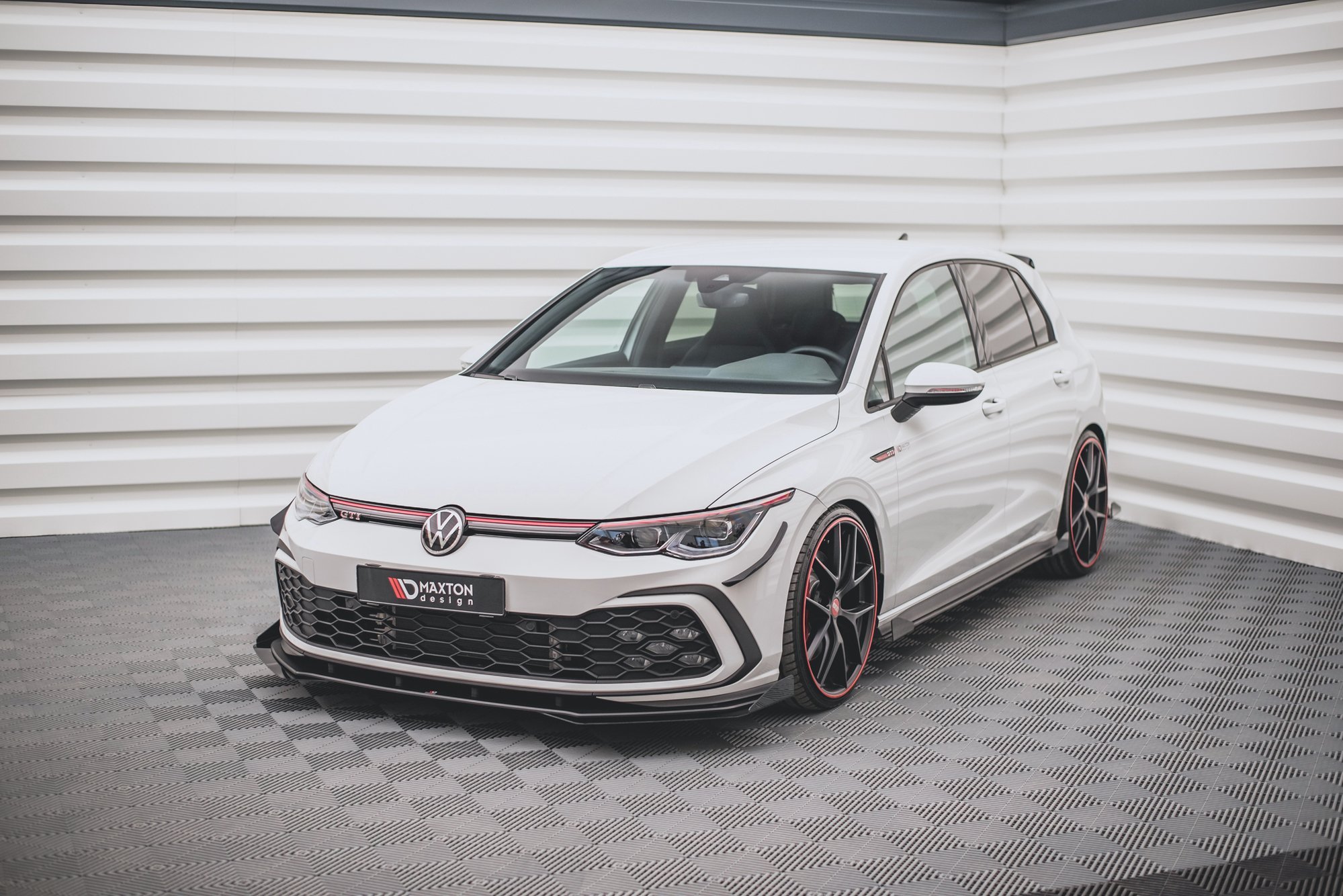 Front Bumper Wings (Canards) VW Golf 8 GTI / R-line (2020-) - 2