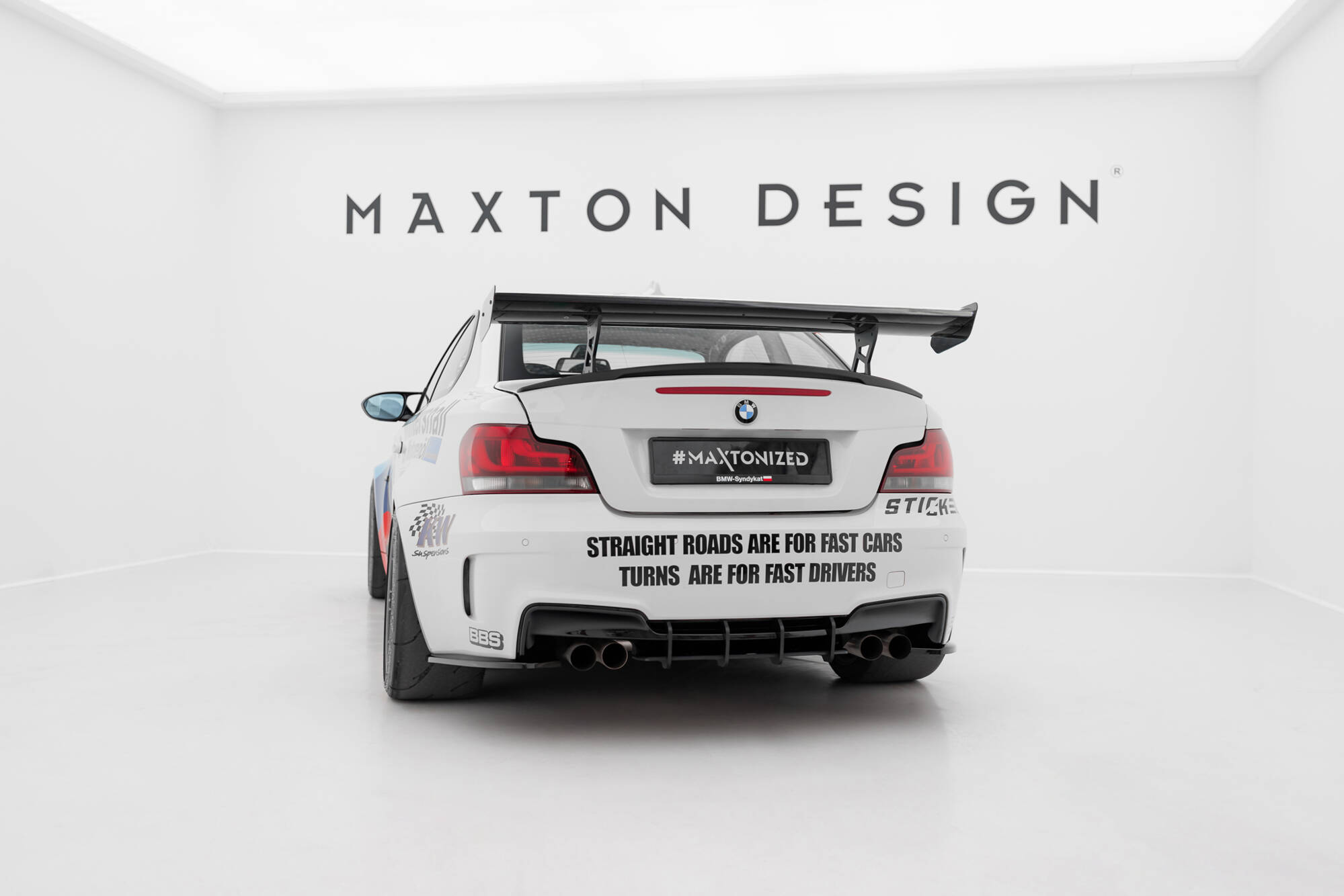 CARBON SPOILER WITH INTERNAL BRACKETS UPRIGHTS V.2 SUITABLE FOR BMW 1 M E82 – MAXTON DESIGN - 9