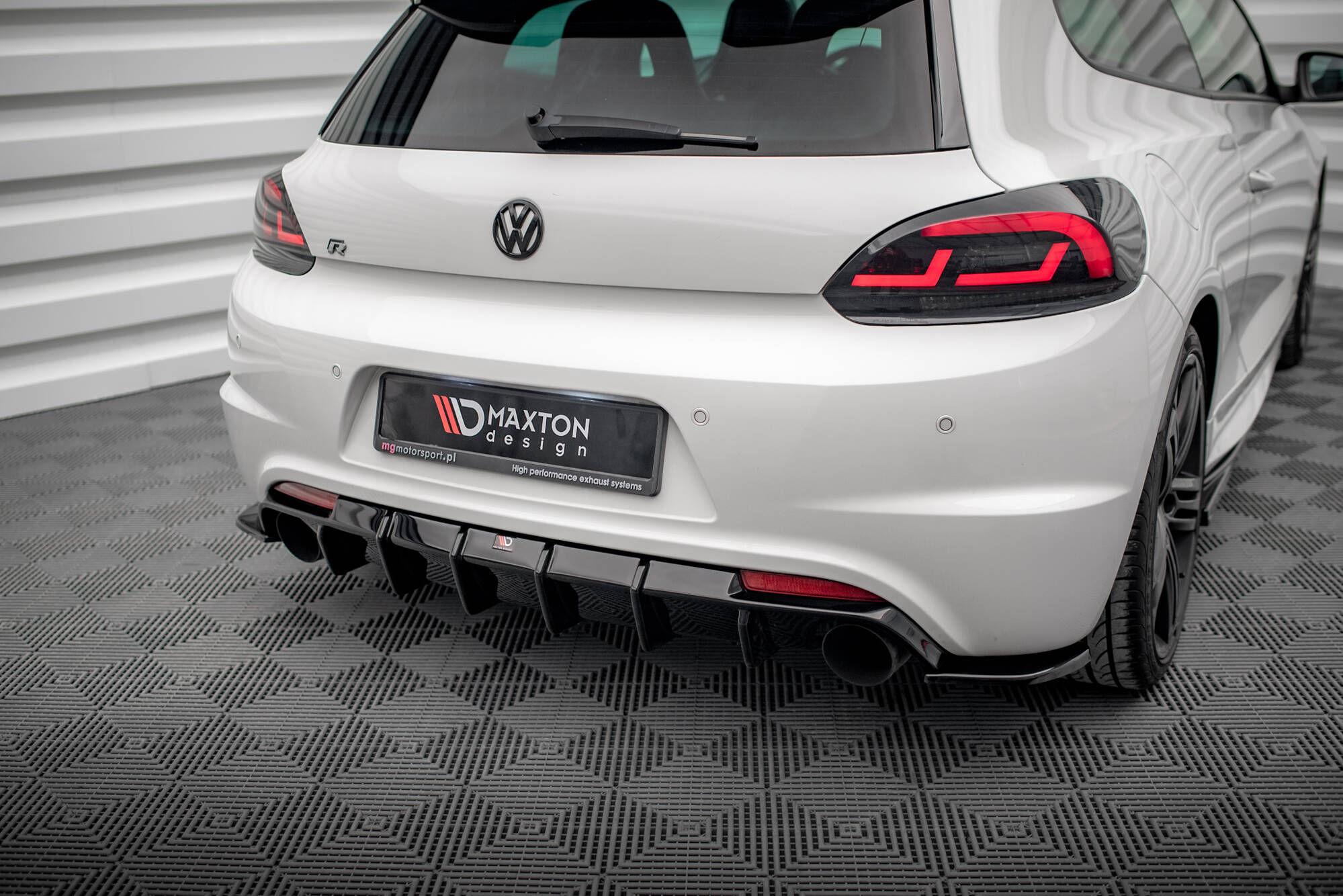 Rear Valance V.1 Volkswagen Scirocco R Mk3 - 3