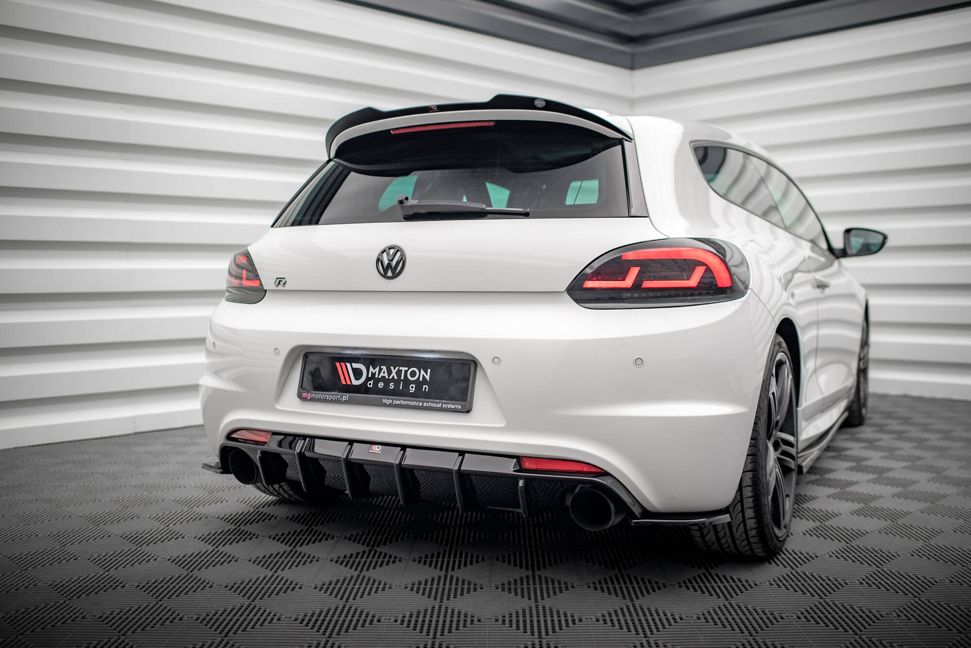 Rear Valance V.1 Volkswagen Scirocco R Mk3 - 4