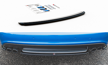 Central Rear Splitter Audi S4/ A4 S-line B8 Sedan (2008-2011)