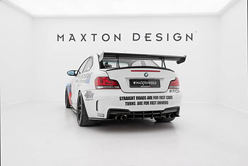 CARBON SPOILER WITH UPPER SWAN MOUNTING  SUITABLE FOR BMW 1 M E82 – MAXTON DESIGN