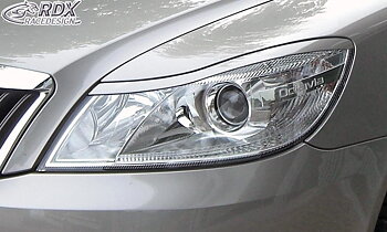 HEADLIGHT COVERS SKODA OCTAVIA 2 / 1Z FACELIFT 2008+