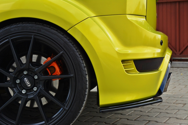 REAR SIDE SPLITTERS FORD FOCUS MK2 RS - 3