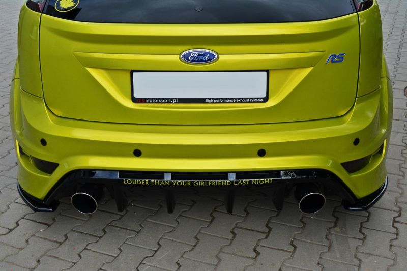 REAR SIDE SPLITTERS FORD FOCUS MK2 RS - 2