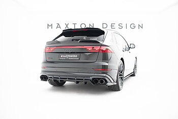 REAR SPLITTER (WITH VERTICAL BARS) V.2 SUITABLE FOR AUDI SQ8 / Q8 S-LINE MK1 FACELIFT – MAXTON DESIGN