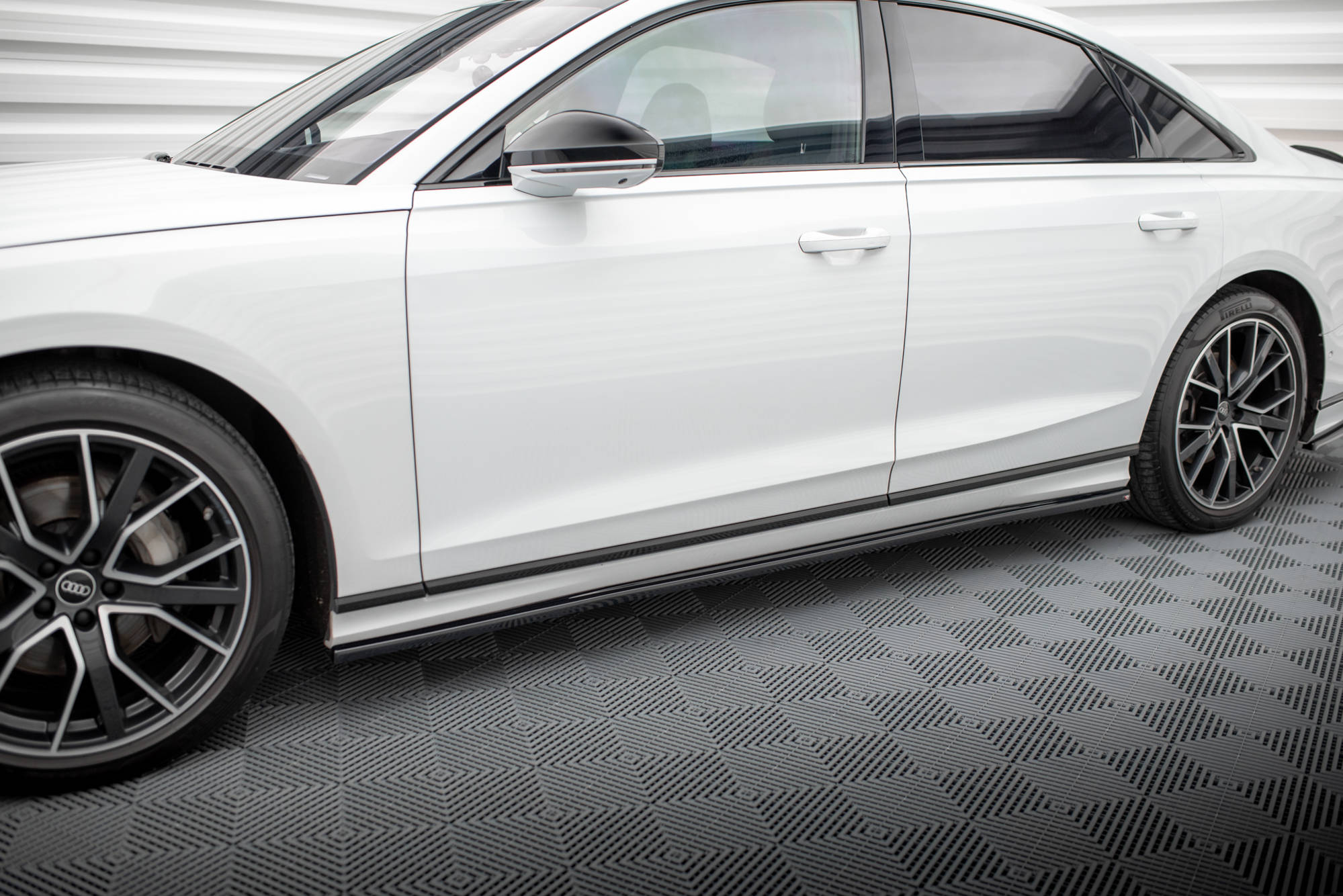 Side Skirts Diffusers Audi S8 / A8 S-Line D5 - 7