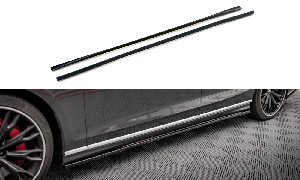 Side Skirts Diffusers Audi S8 / A8 S-Line D5