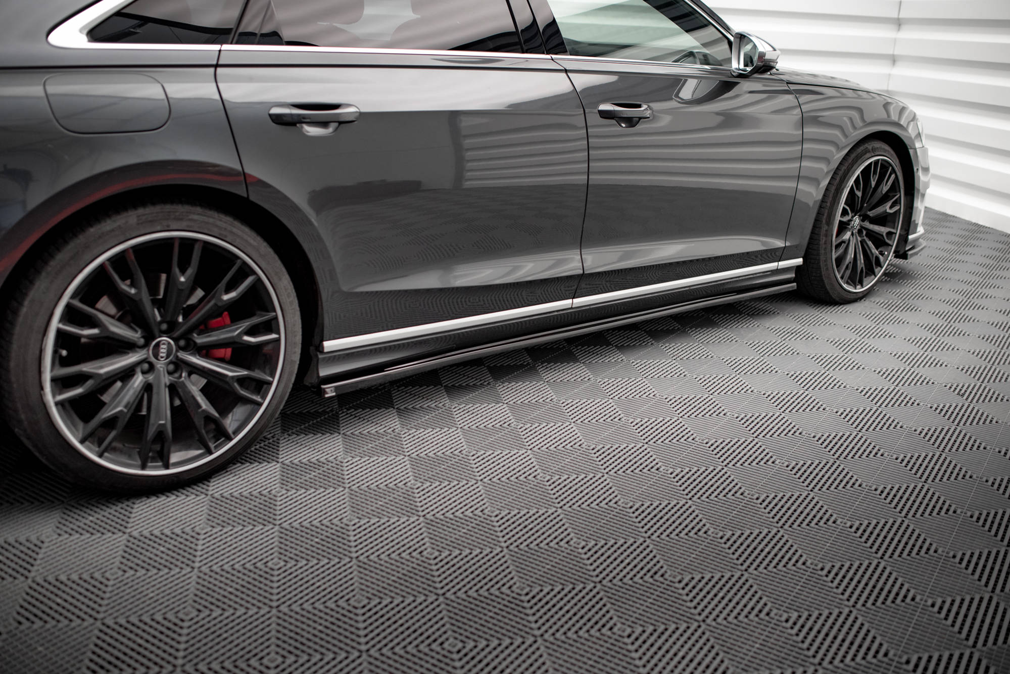 Side Skirts Diffusers Audi S8 / A8 S-Line D5 - 2