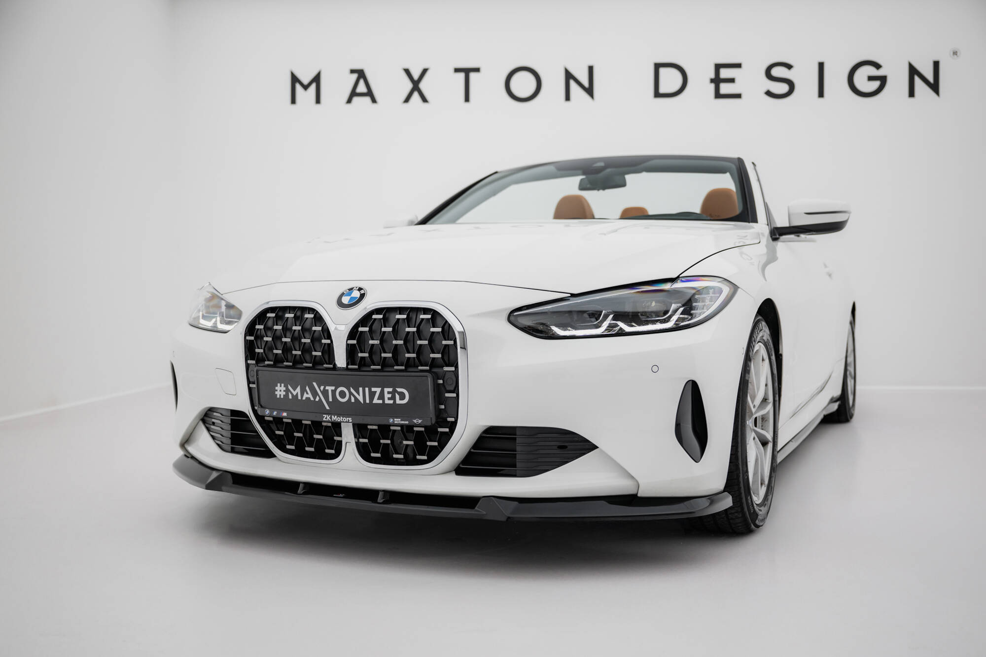 FRONT SPLITTER SUITABLE FOR BMW 4 COUPE / CABRIO G22 / G23 – MAXTON DESIGN - 3