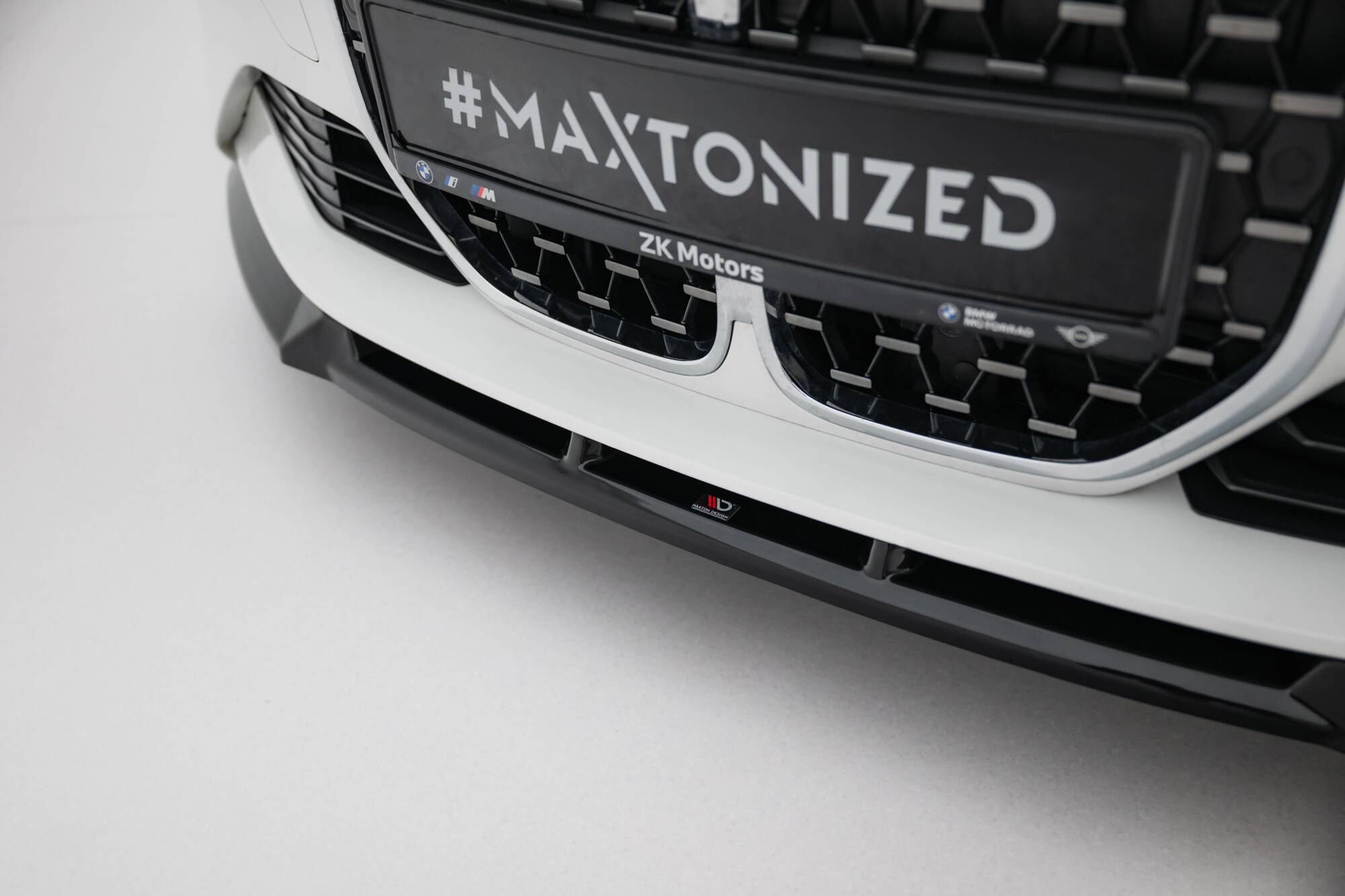 FRONT SPLITTER SUITABLE FOR BMW 4 COUPE / CABRIO G22 / G23 – MAXTON DESIGN - 2