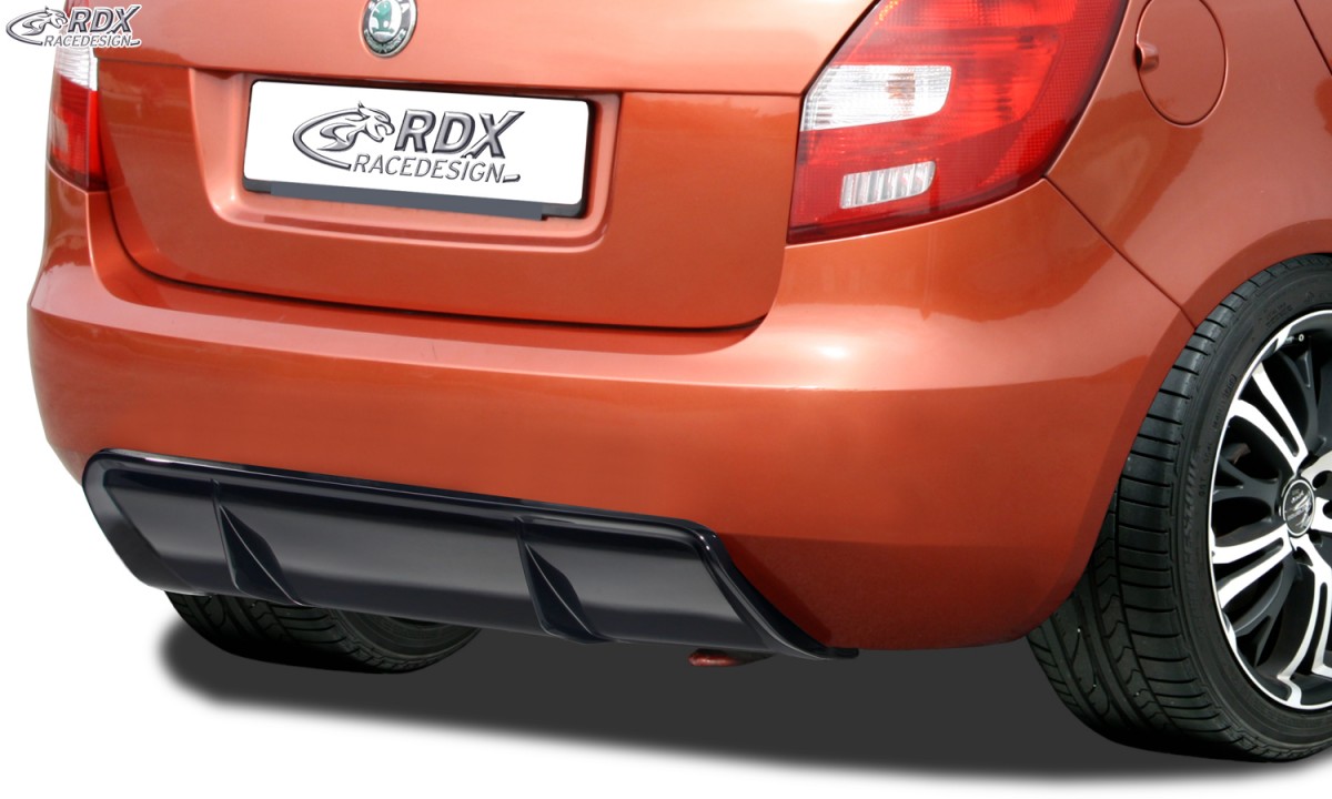 REAR BUMPER EXTENSION SKODA FABIA 2 / 5J DIFFUSOR - 3